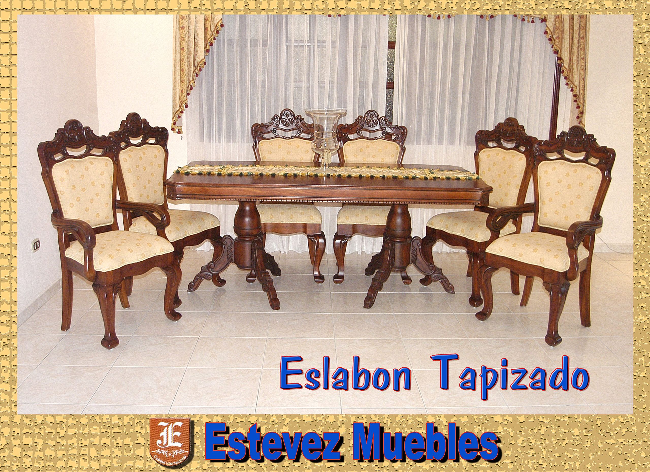 Comedor Eslabon Tapizado