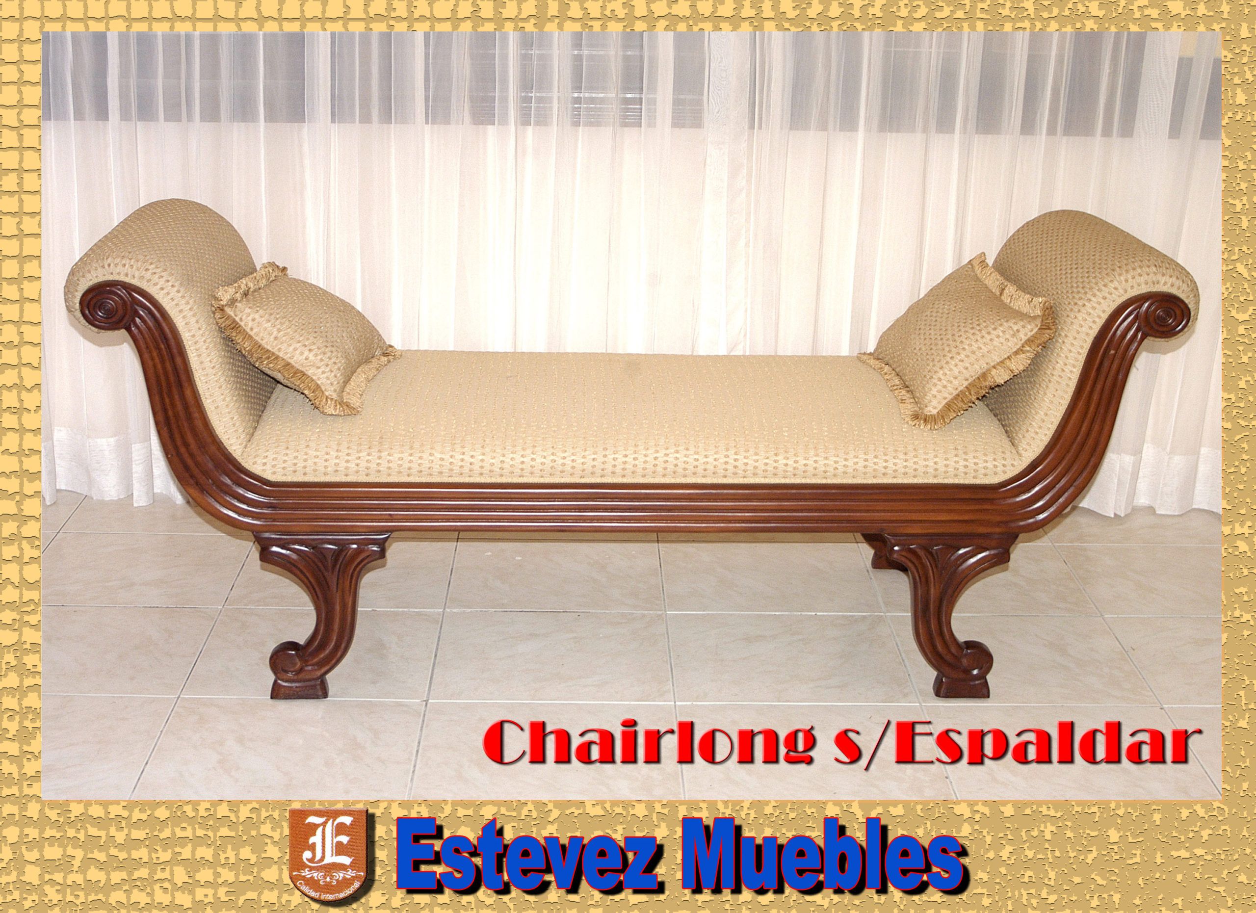 Chairlong sin espaldar