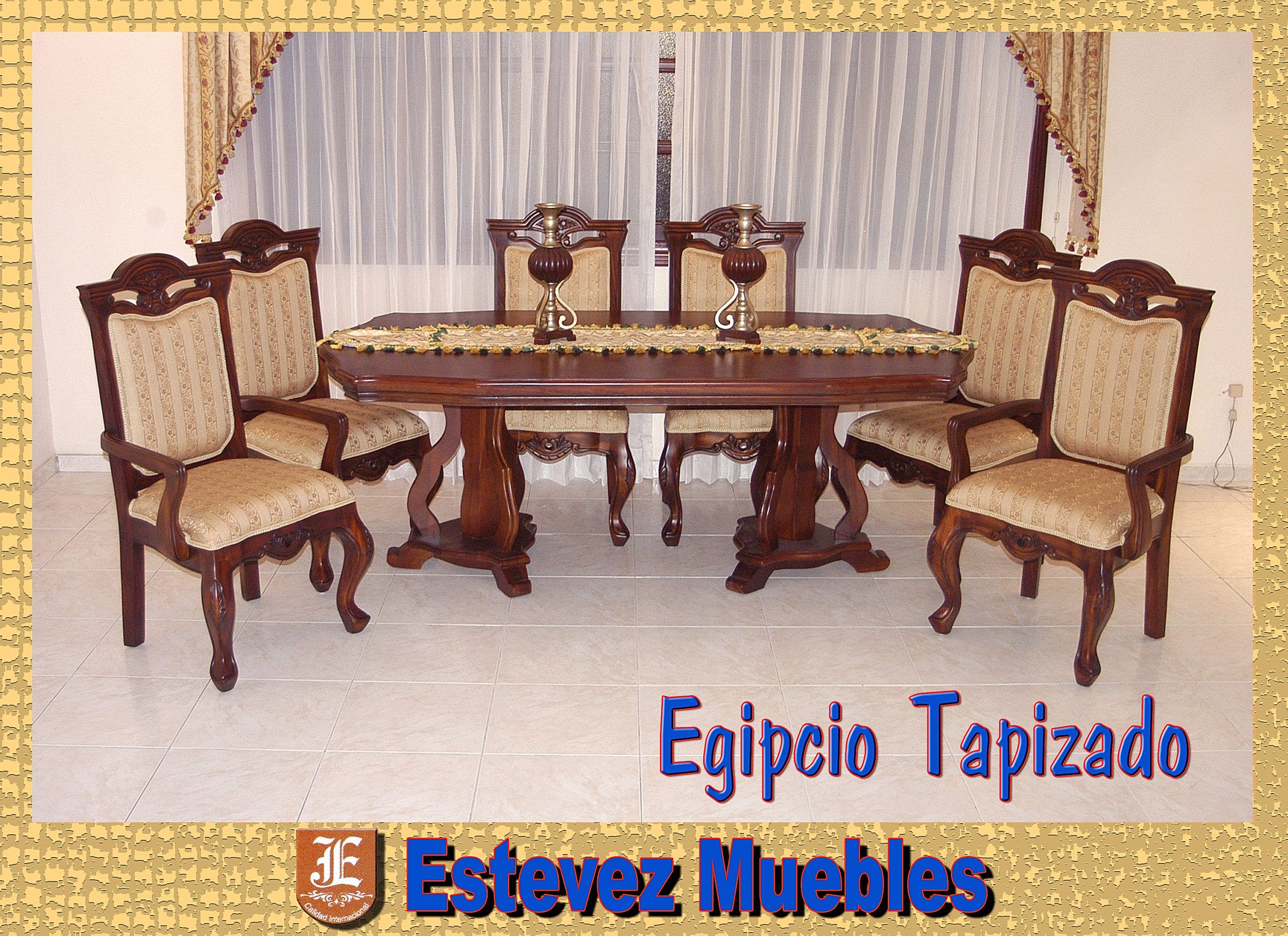 Egipcio tapizado